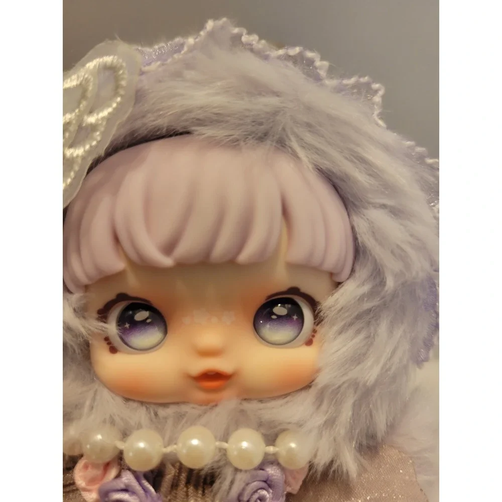 NEW Yomy Rose Nocturne Balmy Confirmed Purple Glass Plush Figure Open Box USA